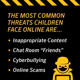 The Most Common Threats Children Face Online
